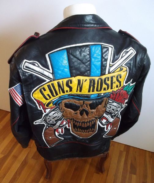 Guns N Roses Custom Made Leather Jacket